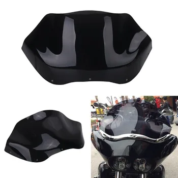 

3 Colors 13" Wave Windshield Wind Screen ABS Plastic Motorcycle For Harley Road Glide FLTR FLTRX 1998-2013 2012 2011 2010