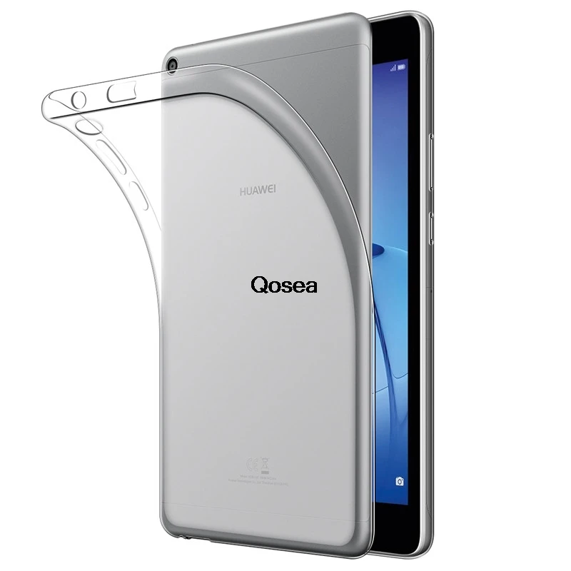 Чехол Qosea из ТПУ для Huawei Mediapad T3 8 10 чехол прозрачный ультратонкий модный