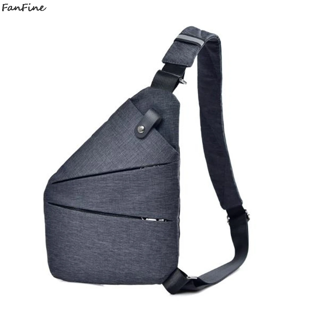 

FanFine Fanny Pack for Men Waist Bag Unisex Waist Pack Fashion Female Belt bag men male Zipper Bum Bag Hip Pouch