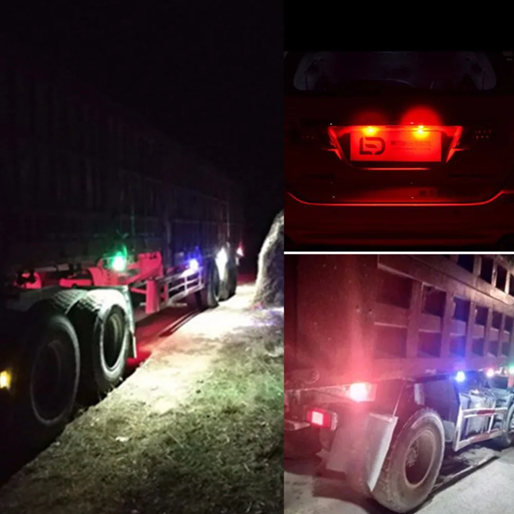 Aceersun внешнее освещение для автомобиля 12 в 24 автомобильный прицеп грузовика