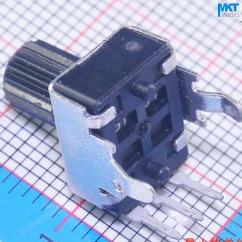 

100Pcs 50K(503) Ohm B-Type Linear 6mm Shaft Rotary Potentiometer Trimmer,Variable Resistor