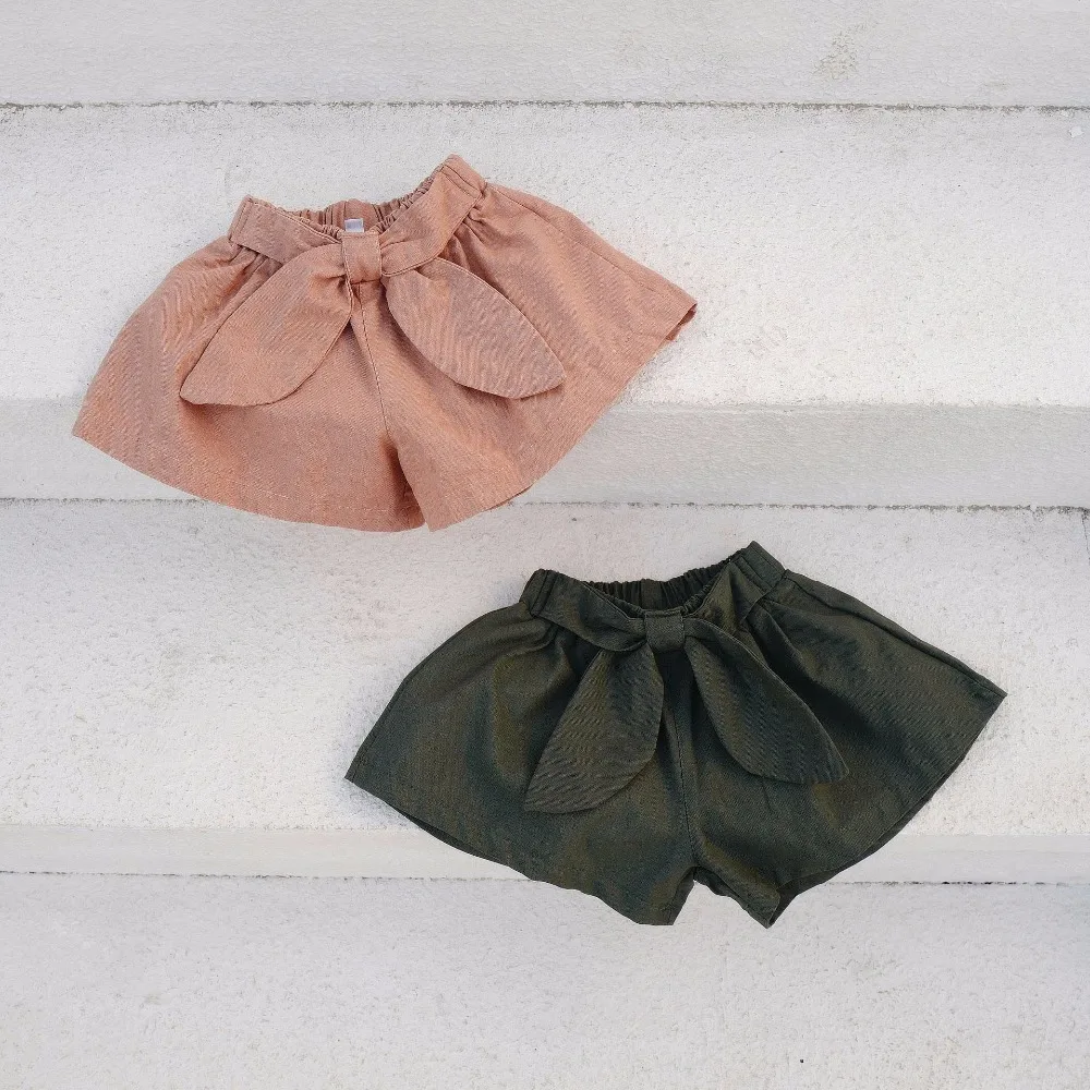 1-5Y Toddler Girls Summer Cotton Shorts Casual Summer Children Clothing Baby Girls Clothes Shorts Pants