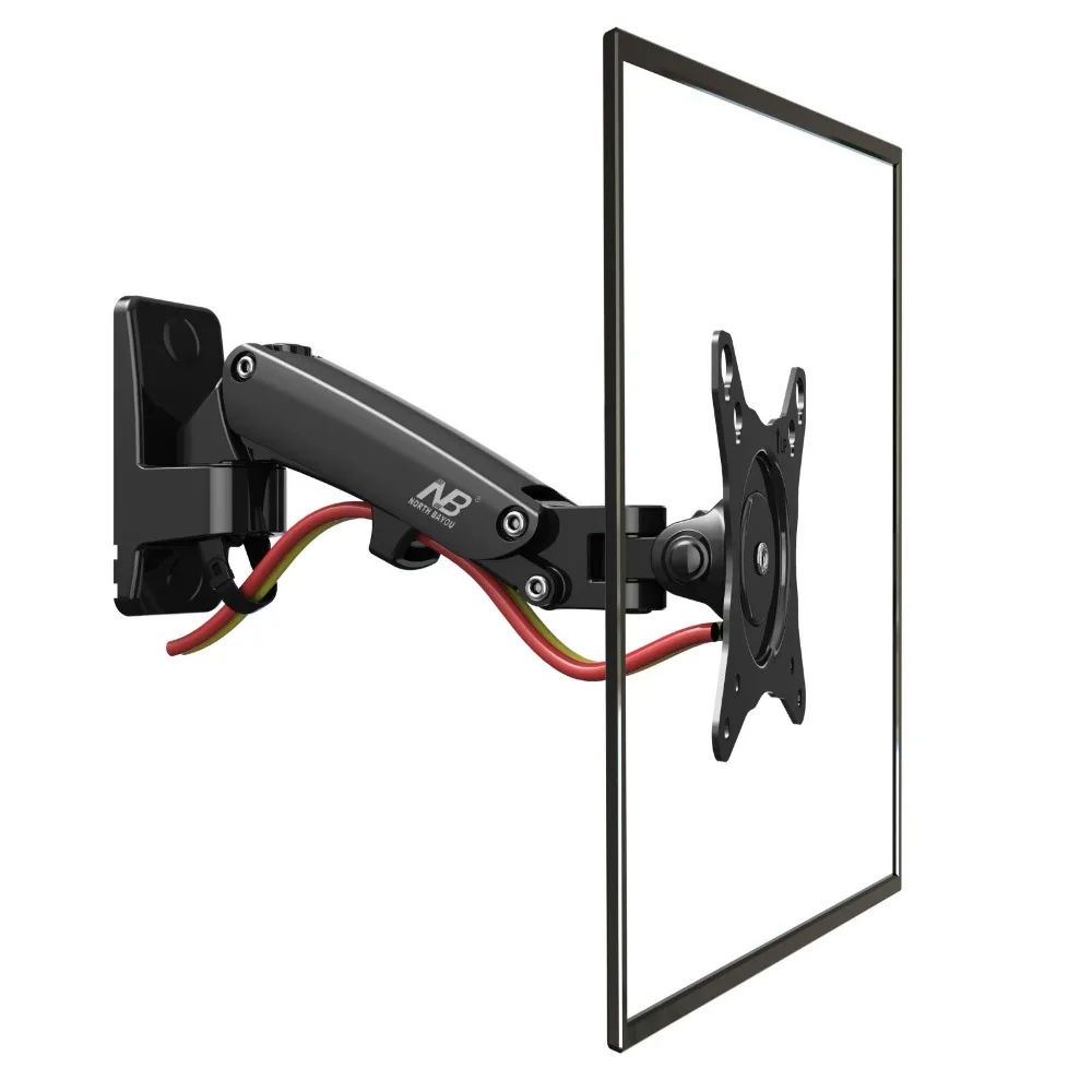 NB F120 LCD Stand Rotating the monitor TV wall bracket gas spring hanger bracketin Brackets