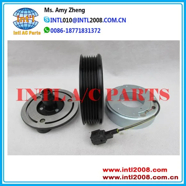 12v 6pk 114110mm AUTO air conditioning ac ac compressor magnetic clutch assembly for Nissan Tiida (4)