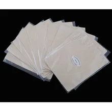 10 шт. постоянный Макияж практика кожи Бланк татуировки Практика поддельные кожи для иглы машинного обучения стажер татуировки Инструменты Стикеры