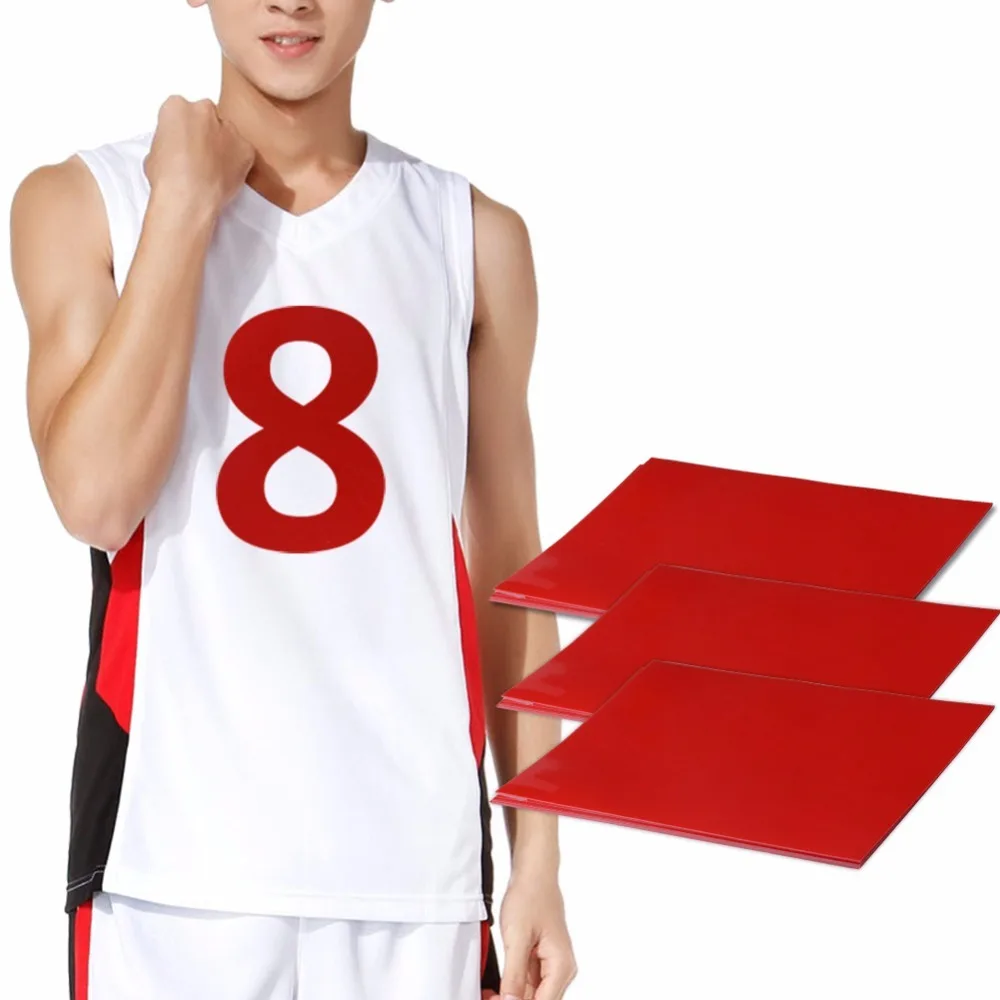 Heat Transfer Vinyl 8*11 inch home decor red colors 3 papers films Decorative T shirt, hat, bag