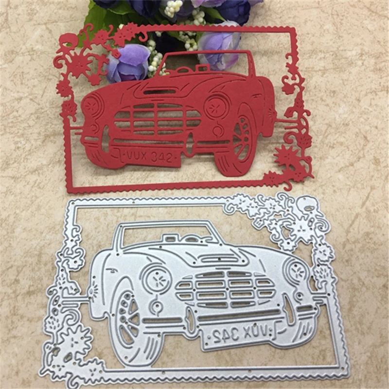 

Car Vehicle Metal Cutting Dies Embossing Stencil for DIY Scrapbooking Photo Album Cards Decorative Paper Card Craft