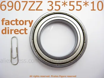 

Factory Direct High quality miniature deep groove ball bearing 6907 6907 ZZ 61907ZZ 61907 bearing 35*55*10 mm 10 PCS