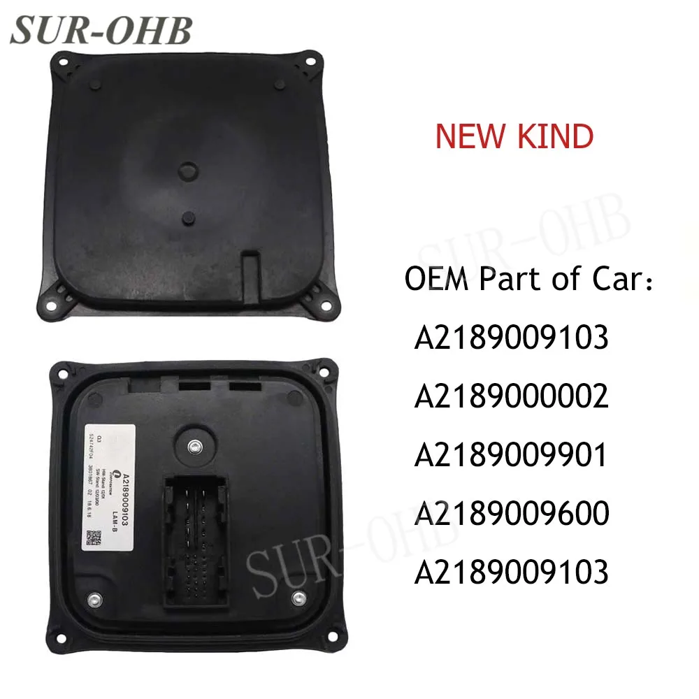 Светодиодные фары класса GLK A2189009103 LAM B балласт A2189009600 Bi Xenon Control A2189009901 для faros A2189000002