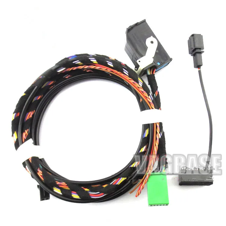 9W2 модуль Bluetooth+ жгут с пусковой установкой микрофона+ cablelline 1K8035730D для VW Jetta Passat B6 VW RCD510 Гольф MK6 VI MK5 MKV - Название цвета: For RNS510