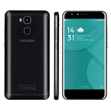 Оригинал DOOGEE Y6 MT6750 Octa Core мобильный телефон 5.5 дюймов Android 6.0 2 ГБ Оперативная память 16 ГБ Встроенная память смартфона 13.0MP 4 г LTE разблокировки мобильного телефона