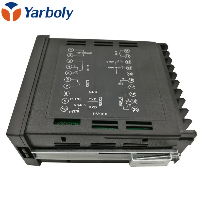 Цифровой Регулируемый PID контроллер температуры панель термостат PC410+ REX-C100+ Max.40A SSR реле+ K термопары зонд