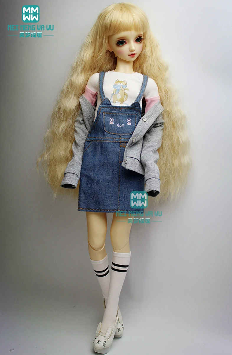 Одежда для шарнирной куклы платье девочки 1/3 BJD DD SD10 модная Повседневная