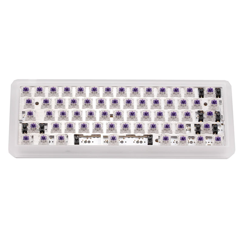 KBDfans 5 град Прозрачный матовый акриловый CNC 60% чехол|case shipping|case casecase transparent |