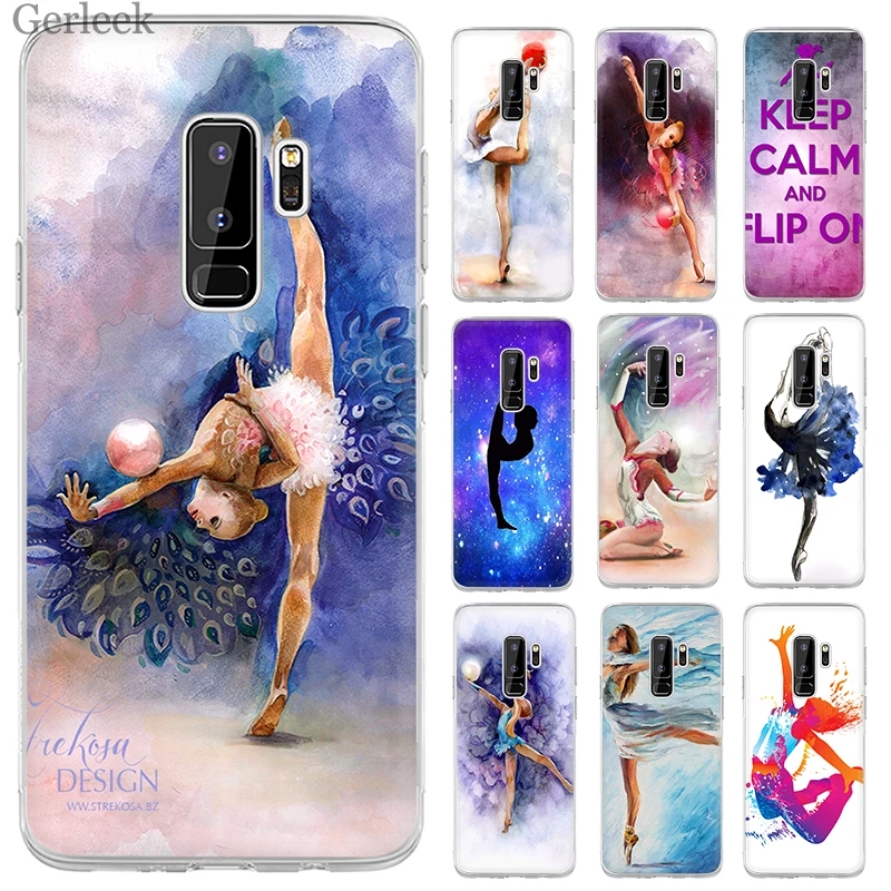 Любовь гимнастика чехол для телефона с рисунком &quotКартина маслом&quot Samsung Galaxy A5 A6