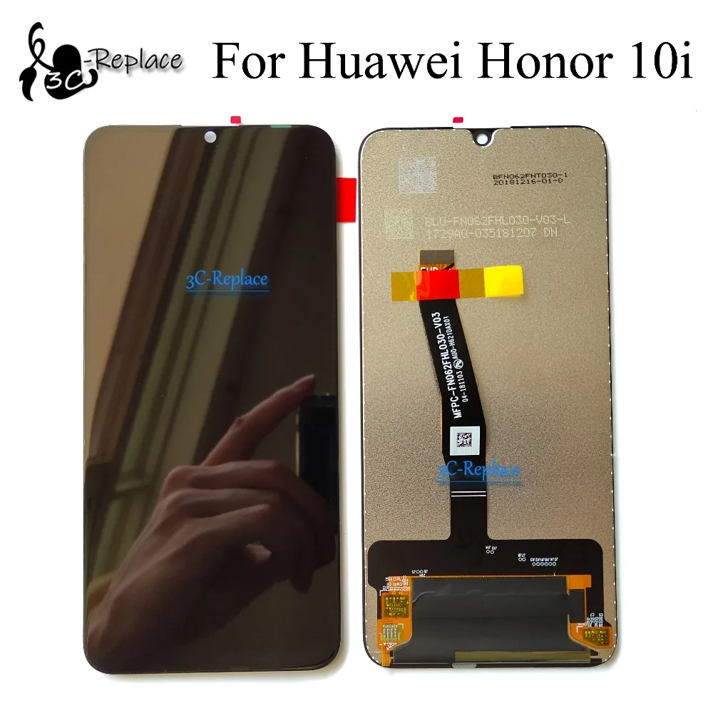 Оригинальный черный 6 21 дюймов для huawei Honor 10i HRY LX1T ЖК дисплей сенсорный экран