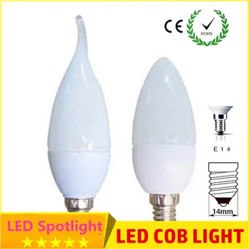 

E14 Led Candle Light Bulb 220V Energy Saving Bulb Lamp E14 LED Bombilla Decorativas Ampoule Led Lamps 7W 5W Led Lights for Home