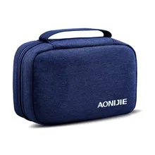 AONIJIE на открытом воздухе путешествия стиральная мешок 600D Водонепроницаемый полиэстер сумка для хранения тренажерный зал Фитнес Для ванной косметичка Gym bag