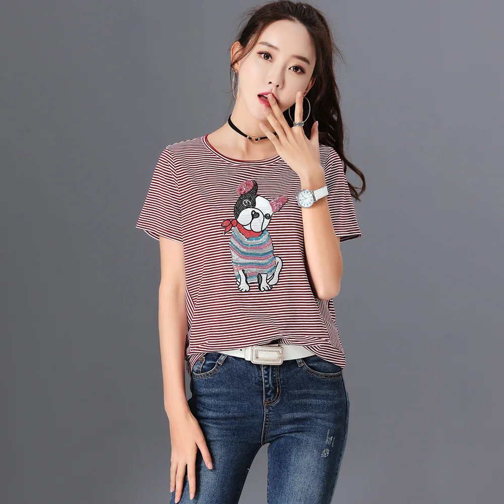 t shirt T1039 red-2