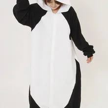 Пижамы для женщин и мужчин, кунг-фу Панда, Комбинезоны для взрослых, пижамы для сна, флисовая пижама в виде животного