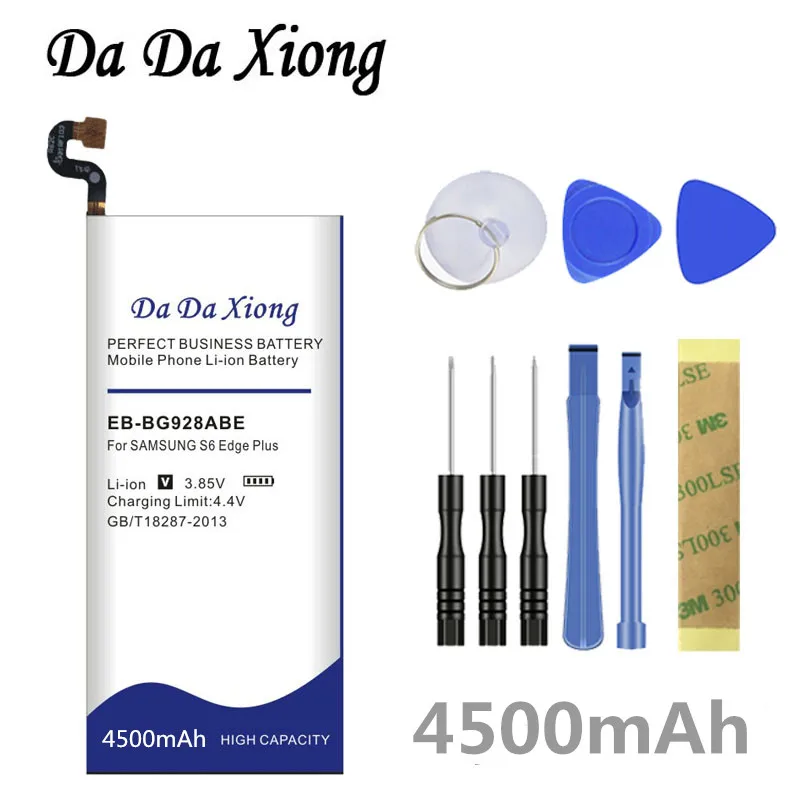 

Da Da Xiong 4500mAh EB-BG928ABE Battery for Samsung GALAXY S6 edge Plus G928T G928V G928S G9280 G928F G928A G928P Edge+ Battery