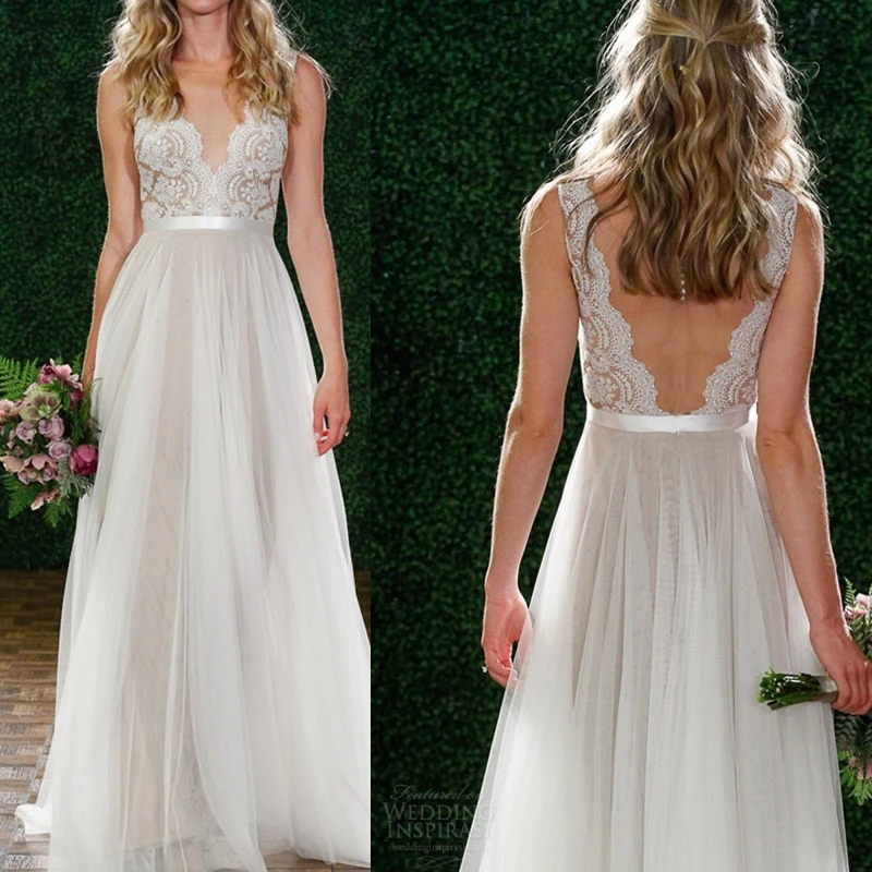 elegant backless dress