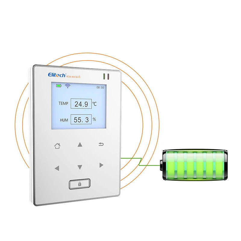 RCW-800 цифровой ЖК-дисплей Wi-Fi термометр гигрометр электронный измеритель температуры и влажности Метеостанция Крытый Открытый тестер