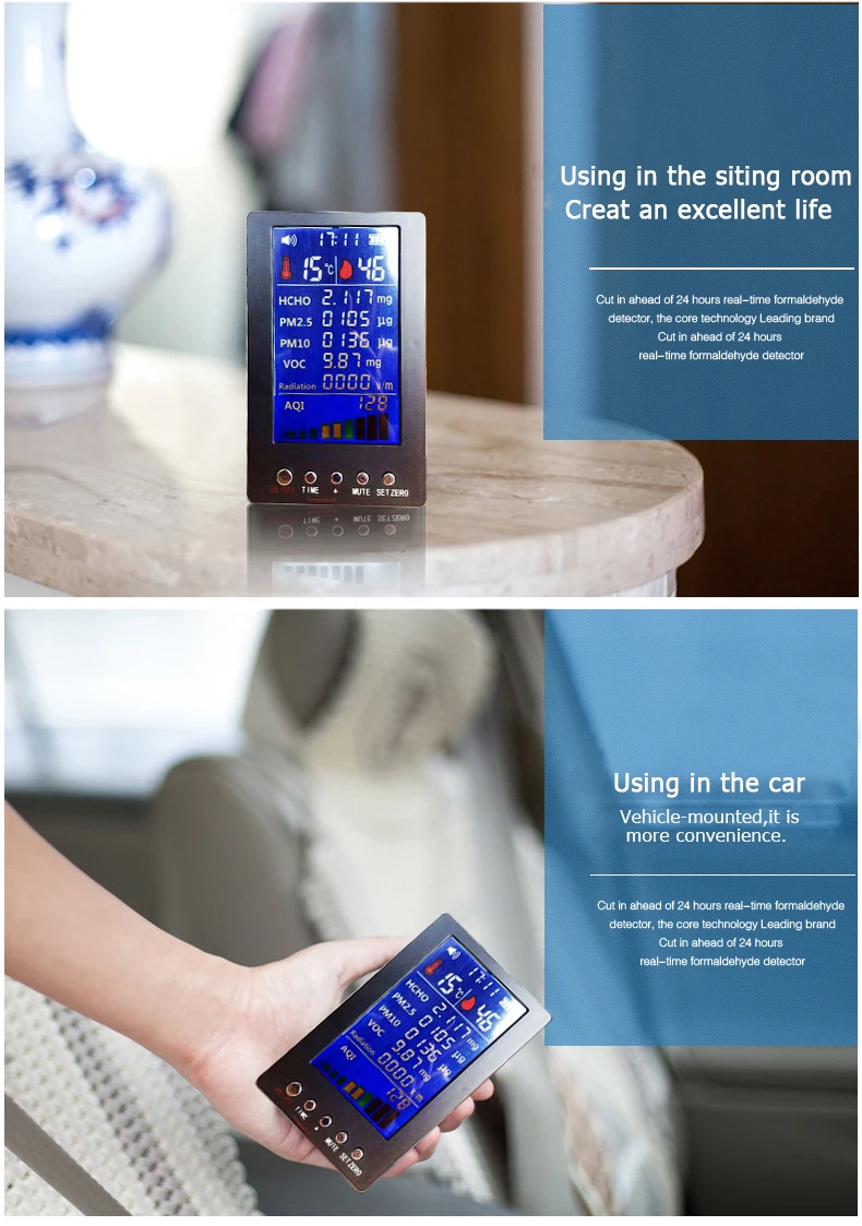 

Manufacturer Price Accurate Test Formaldehyde Gas Analyzer Portable