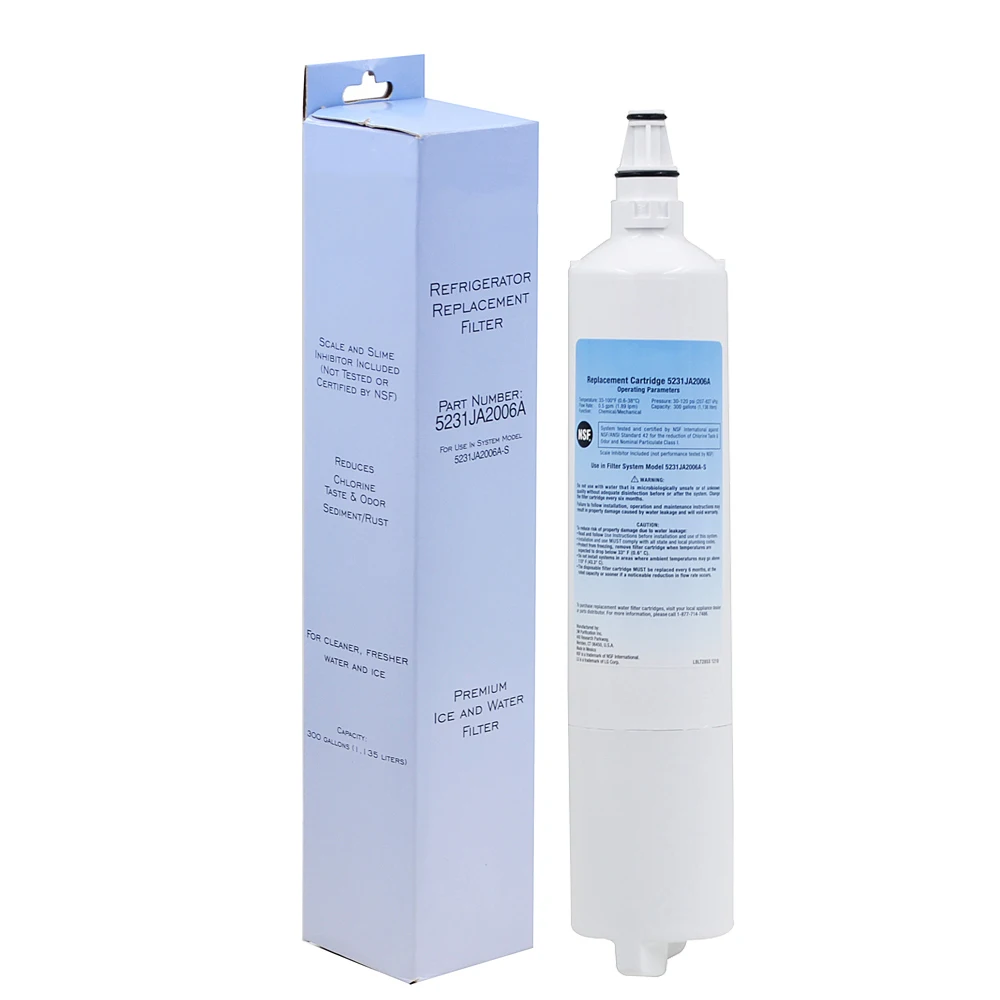 Бесплатная доставка Сменный фильтр для воды бытового холодильника Lg Lt600p 5231ja2005a