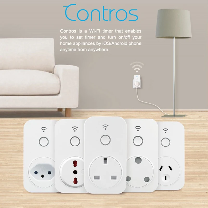  Broadlink SP3 SP2 SP3S Contros Wireless WiFi Timer Socket Remote Power Plug IOS Android Remote Cont - 32688487009