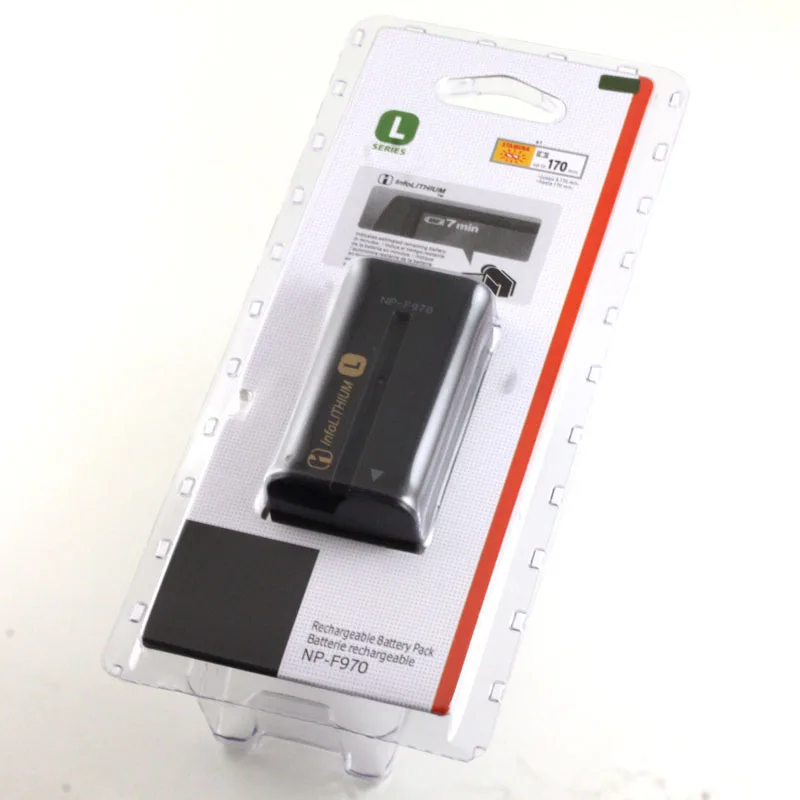 NP-F970 Battery NP F970 NPF970 Batteries For SONY F930 F950 F960 F770 F570 CCD-RV100 TRV58 DCR-TRV110K RV100 TRV58 TRV110K LED