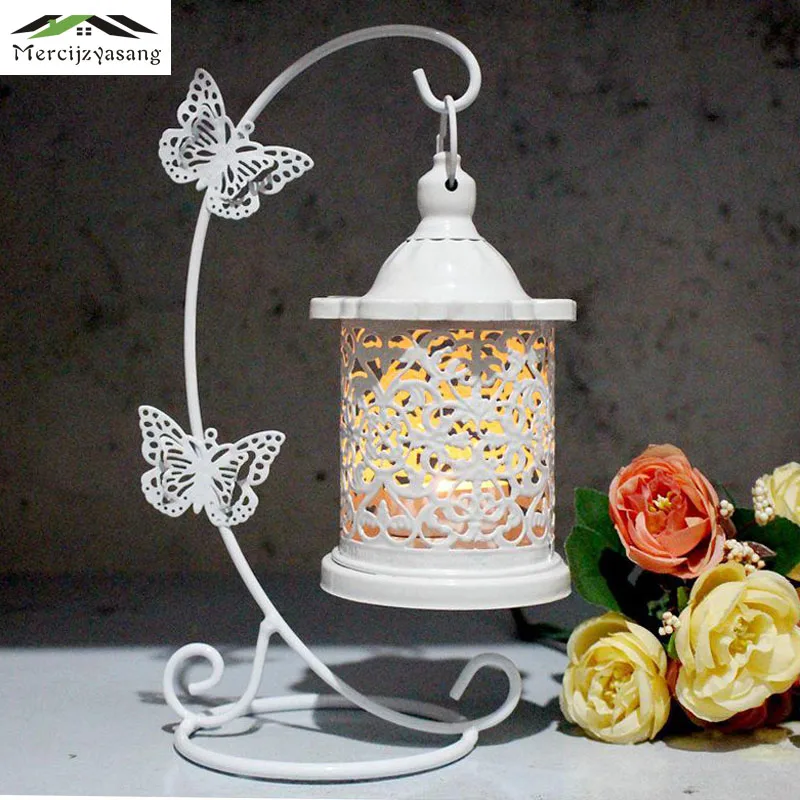 Europe Candle Holder Metal Candlestick Geometric Table Holders Birdcage for Wedding/Dinner Decoration Candelabra GZT065 | Дом и сад