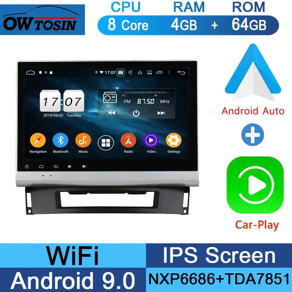 10," Восьмиядерный 4G+ 64G Android 9,0 автомобильный DVD мультимедиа для Buick Verano Vauxhall Opel Astra J автомобильный Радио gps Авторадио Parrot BT - Цвет: 64G CarPlay Android