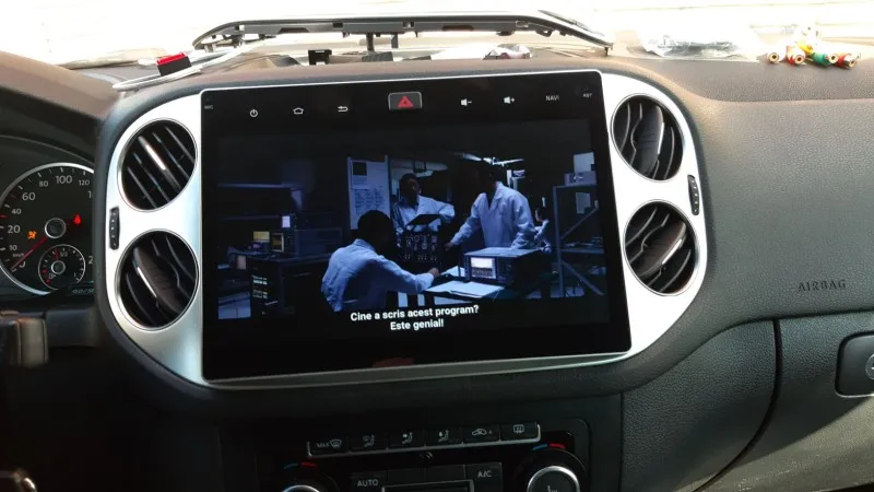 Navirider Android 9.0 CAR Radio player for Tiguan 2013 2014 2015 car gps Head unit Multimedia canbus support camera and steering