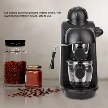 5BAR Кофеварка машина эспрессо чашки полуавтоматическая визуализация пены молока двойной контроль температуры ЕС 220-240 В