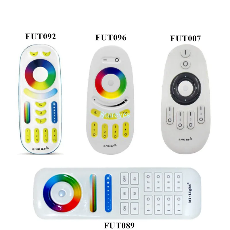 Mi светильник RF 2,4G светодиодный пульт дистанционного управления Одноцветный диммер CCT RGB RGBW RGB+ CCT FUT035 FUT036 FUT037 FUT038 FUT039 FUT096