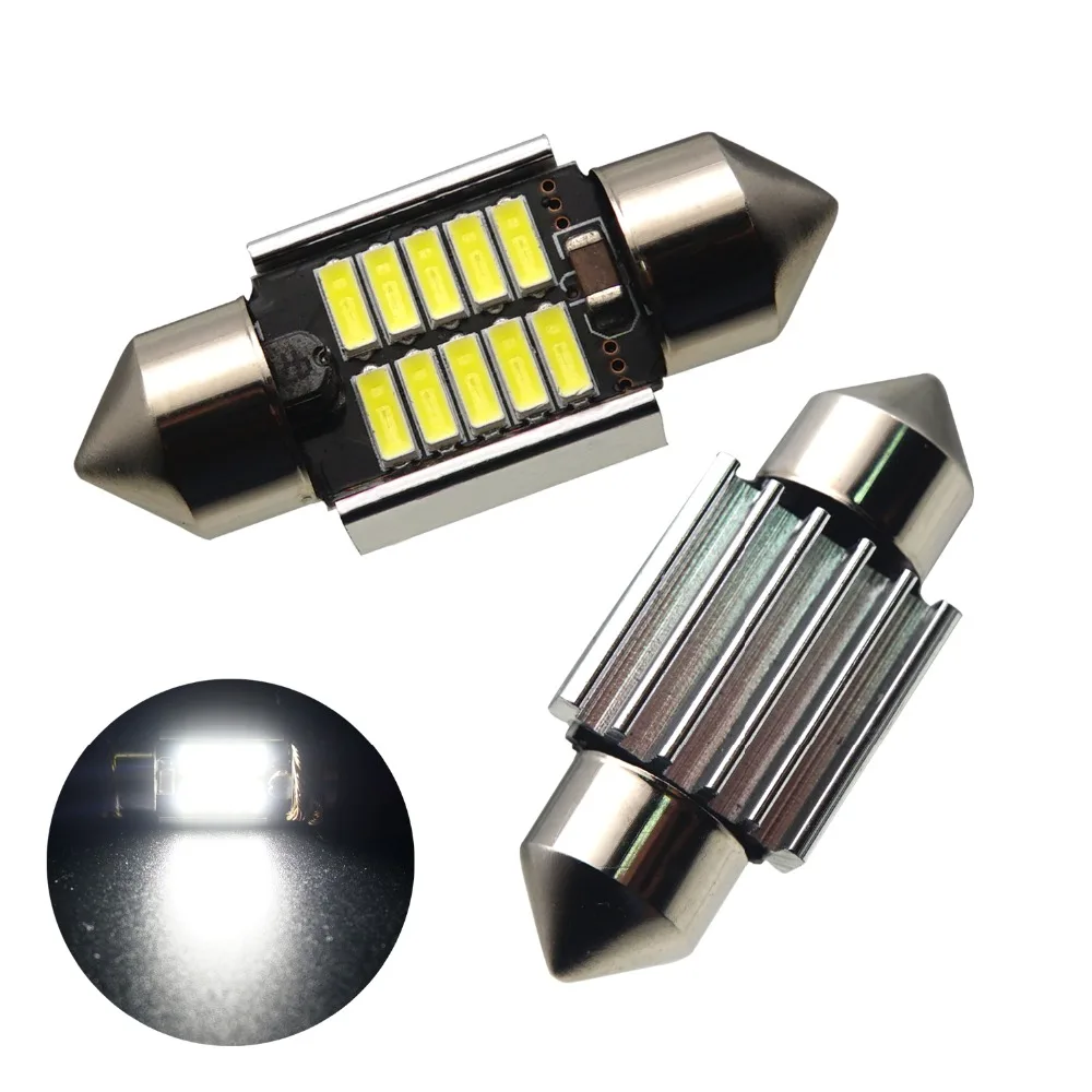 

1PCS 31mm Festoon Led Car Interior Light Bulb10SMD Dome Map Lamp Trunk Light for Hyundai Accent Santa Veloster Elantra