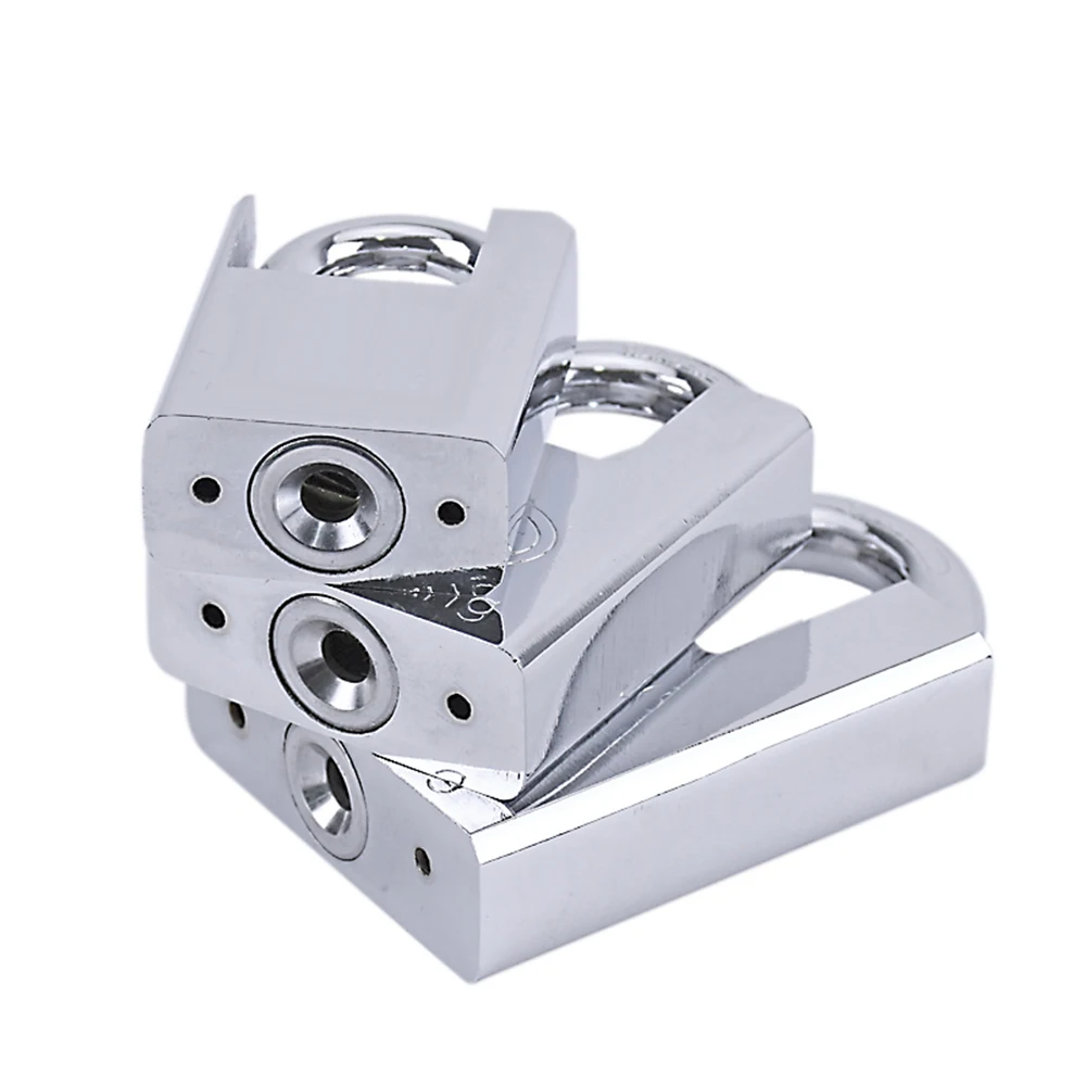 1PCS keyed padlock Galvanized iron lock Anti theft waterproof dust pry