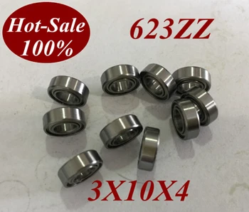 

500Pcs ABEC-5 High Quality Miniature Ball Bearing 623ZZ 623Z 623 ZZ 623-ZZ 3X10X4 MM 3*10*4 MM For NSK FAG NTN SKF KOYO machine
