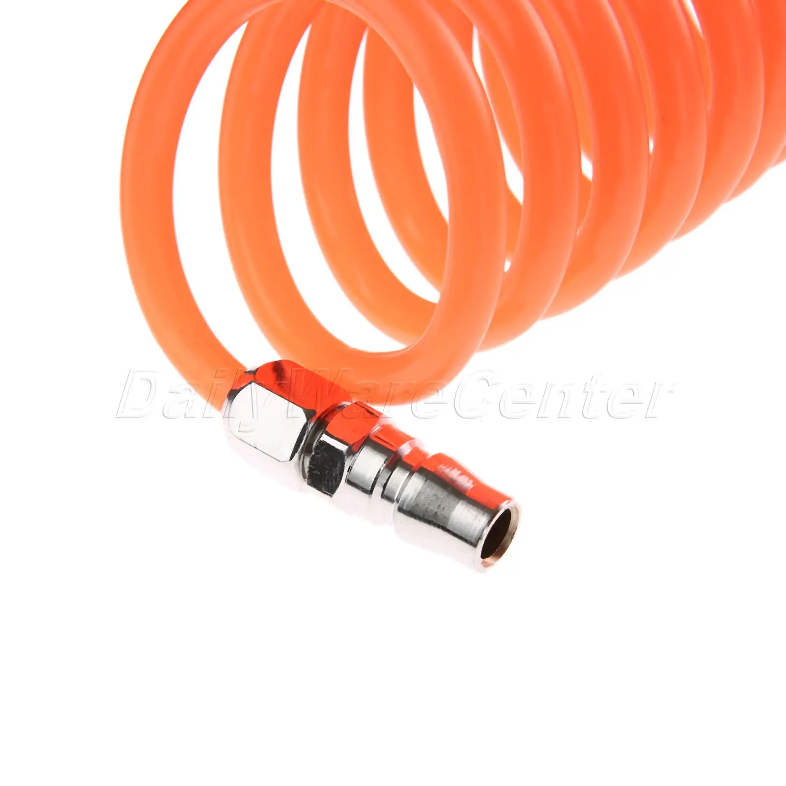 15M 49.21ft 8x5mm Flexible PU Recoil Hose Tube For Compressor Air Tool EVA Resin Air Compressor Spring Tube Auto Pneumatic Part