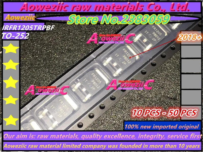 

Aoweziic 2018+100% new imported original IRFR1205TRPBF IRF1205TR IRFR1205 FR1205 TO-252 FET