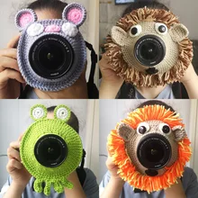 

Camera lens decoration Wool hand-knitted accessories Baby photo luring props Photographer children take photos of props