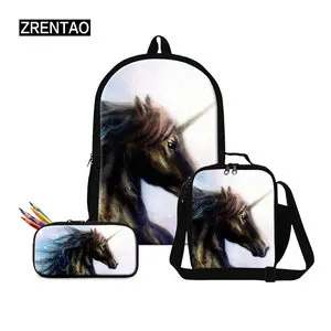 schoolbag sets unicorn