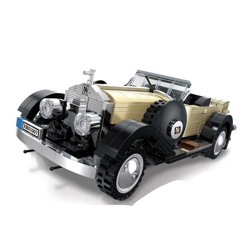 

IN STOCK XB 03007 810Pcs Creative MOC Technic Series The Rolls-Royce Noble Set Children Educational Building Blocks Bricks