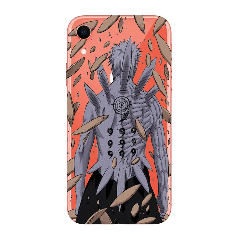 Мультфильм Наруто Uzumaki чехол для iPhone XS Max XR Manto do Quarto Hokage Мягкий силиконовый X 6S 7 8 Plus