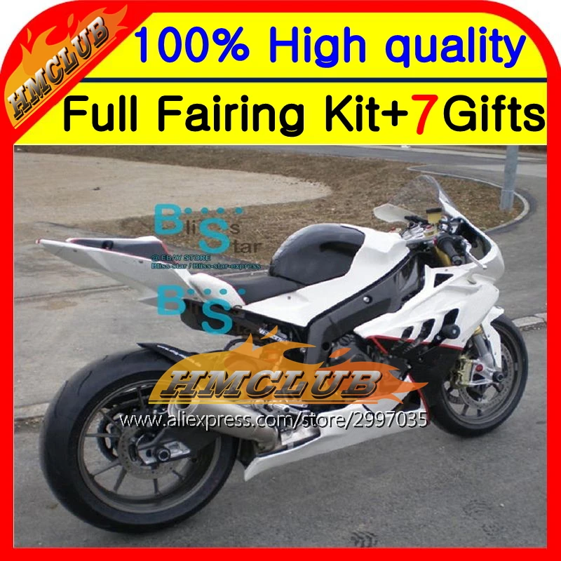 Белый красный обтекатель для BMW S1000R 09 14 S 1000R S1000RR 2HM93 1000 RR 10 11 12 13 1000RR S1000 глянцевый