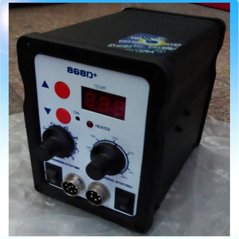 hot air soldering station size