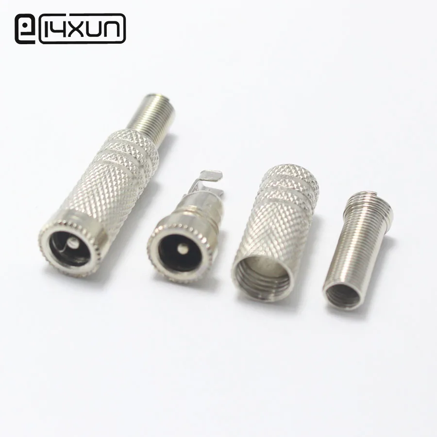 

1pcs 5.5*2.5mm DC Power Plug jack 5.5mm * 2.5mm Metal Female socket Connector Audio Adapter for OD5mm Cable