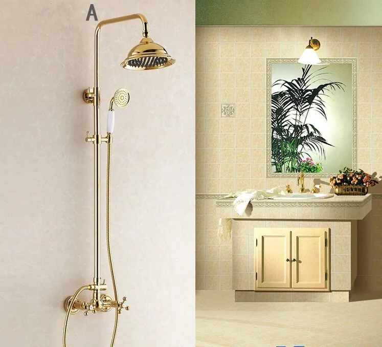 Fashion Europe style luxury high quality brass gold finished wall