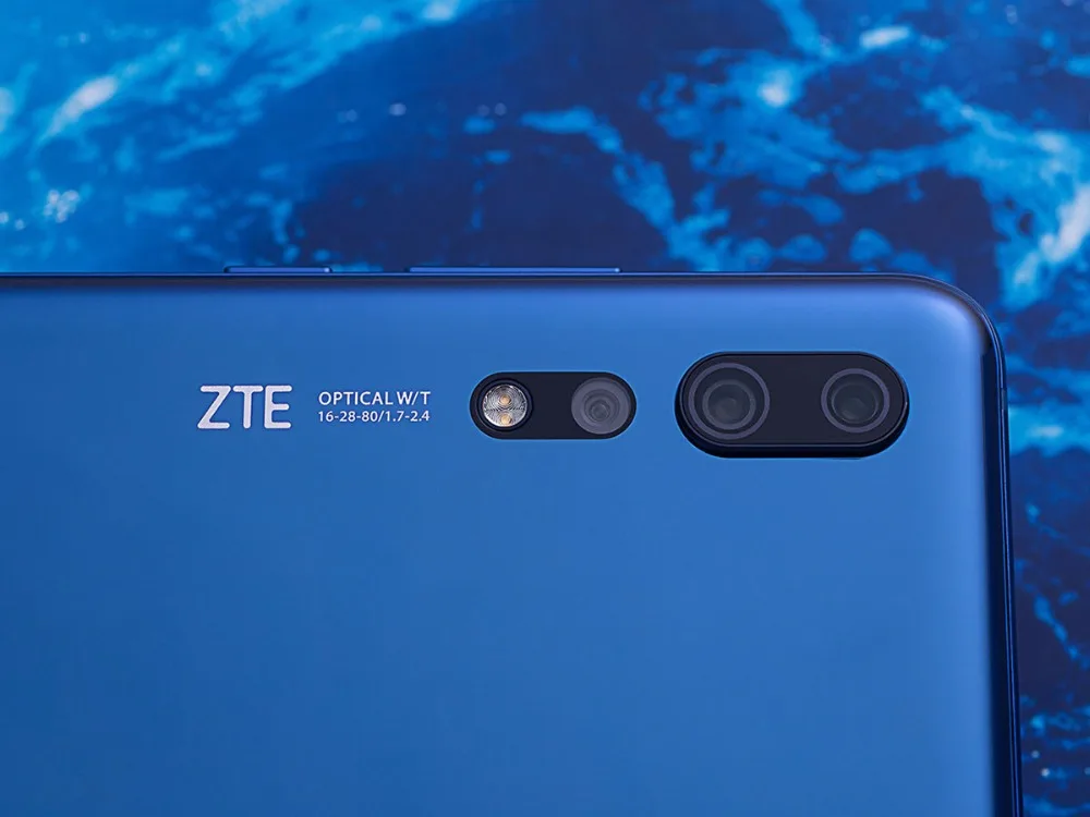 DHL Быстрая zte Axon 10 Pro 5G мобильный телефон Snapdragon 855 Android 9,1 6,4" 2340x1080 12 Гб ram 256 ГБ rom 48.0MP NFC